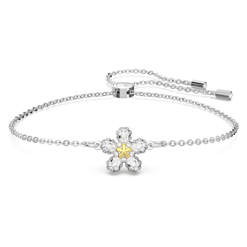 Swarovski Crystal Tough Flower Adjustable Bracelet